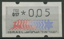 Israel ATM 1990 Hirsch Automat 017 Einzelwert ATM 3.3.17 Postfrisch - Franking Labels