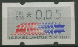 Israel ATM 1990 Hirsch Automat 018 Einzelwert ATM 3.4.18 Postfrisch - Frankeervignetten (Frama)