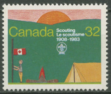 Kanada 1983 Weltpfadfindertreffen Im Kananaskis-Park 887 Postfrisch - Unused Stamps