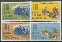 Ostafrikanische Gem. 1963 Kampf Gegen Den Hunger Mais Traktor 124/27 Mit Falz - Kenya, Oeganda & Tanganyika