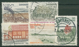 Dänemark 1974 Regionen Landschaften Fünen 564/68 Gestempelt - Used Stamps