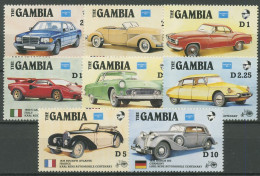 Gambia 1986 100 Jahre Automobil Mercedes Horch Borgwart 626/33 Postfrisch - Gambia (1965-...)