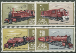 Ostafrikanische Gem. 1971 Eisenbahn Lokomotiven 217/20 Postfrisch - Kenya, Oeganda & Tanzania