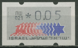 Israel ATM 1990 Hirsch Automat 021 Einzelwert ATM 3.4.21 Postfrisch - Franking Labels
