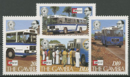 Gambia 1987 CAPEX Omnibusse 701/04 Postfrisch - Gambie (1965-...)