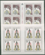 Tschechische Republik 1996 UNESCO Bauwerke 119/20 K Postfrisch (C62763) - Hojas Bloque