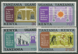 Ostafrikanische Gem. 1971 Metrisches System Maße Und Gewichte 213/16 Postfrisch - Kenya, Ouganda & Tanzanie