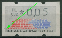 Israel ATM 1990 Hirsch 002 Einzelwert Plattenfehler ATM 3.3.2 PF ? Postfrisch - Affrancature Meccaniche/Frama