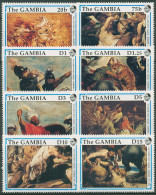 Gambia 1990 500. Geburtstag Peter Paul Rubens Gemälde 1081/88 Postfrisch - Gambie (1965-...)