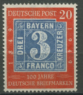 Bund 1949 100 Jahre Dt. Briefmarken 114 Ungebraucht Ohne Gummierung (R81000) - Nuovi