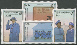 Gambia 1985 75 Jahre Pfadfinderinnen Lady Baden-Powell 600/03 Postfrisch - Gambie (1965-...)