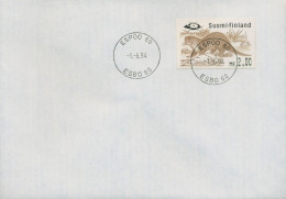 Finnland ATM 1994 Fischotter Type 1 Ersttagsbrief ATM 24.1 FDC (X80383) - Automaatzegels [ATM]