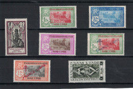 LOT DE 7 TIMBRES NEUFS** MNH , COTE 16€, ETS FRANCAIS DE L'INDE. - Unused Stamps