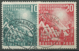 Bund 1949 Eröffnung Deutscher Bundestag 111/12 Gestempelt (R80989) - Oblitérés