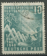 Bund 1949 Eröffnung Deutscher Bundestag 111 Gestempelt, Marke Dünn (R80995) - Oblitérés