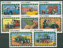 Gambia 1989 Weihnachten Walt Disney Automobile Micky Maus 935/42 Postfrisch - Gambie (1965-...)