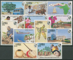 Gambia 1990 Reichtum Und Vielfalt Des Landes 1038/49 Postfrisch - Gambie (1965-...)