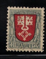 SWITZERLAND Scott # B12 Used - Nidwalden - Used Stamps