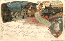 Gruss Aus Lauterbach In Hessen - Litho - Lauterbach