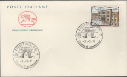 ITALIA - ITALIE - ITALY - 1991 - Scuole D'Italia - Liceo Ginnasio D.A.Azuni, A Sassari - FDC Cavallino - FDC