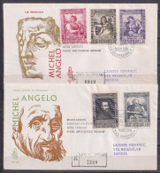 Vatican 1964, Michelangelo Buonarroti, Super FDC - Otros & Sin Clasificación