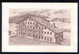 Megève - Maison D'enfants " Les Marmousets " Dessin , Carte Double Signée CR65 - Megève