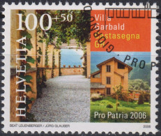 2006 Schweiz Pro Patria, Villa Garbald, Castasegna GR ⵙ Zum:CH B294, Mi:CH 1963, Yt:CH 1890 - Usati