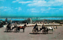 72766970 Montreal Quebec Old French Horsedrawn Carriages On Mount Royal Montreal - Unclassified