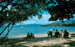 72766560 St Thomas Virgin Islands Luncheon At Honeymoon Beach Water Isle Hotel A - Other & Unclassified