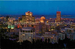 72766551 Montreal Quebec At Night As Seen From Mount Royal Montreal - Unclassified