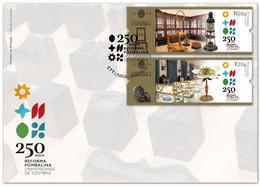 Portugal & FDC 250 Years Of The Pombaline Reform Of The University Of Coimbra 2022 (77761) - FDC