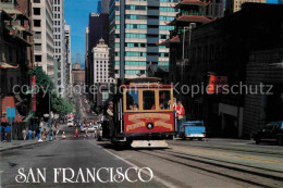 72765566 San_Francisco_California California Street Cable Car To Nob Hill - Other & Unclassified
