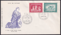 Vatican 1964, Nicola Cusano, FDC (I) - Sonstige & Ohne Zuordnung