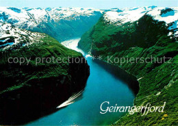 72765360 Geiranger Panorama Fjord Geiranger - Noruega