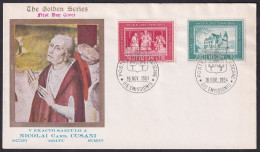 Vatican 1964, Nicola Cusano, FDC (II) - Andere & Zonder Classificatie