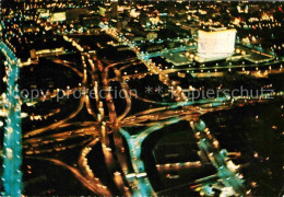 72758077 Los_Angeles_California Freeway And Water And Power Building At Night - Altri & Non Classificati