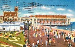 72754211 Allenhurst_New_Jersey Convention Hall And Boardwalk Asbury Park - Otros & Sin Clasificación