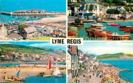 72754181 Lyme Regis Cobb Harbour Beach Marine-Parade Lyme Regis - Andere & Zonder Classificatie