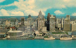 72749705 Detroit_Michigan Civic Center Skyline - Andere & Zonder Classificatie