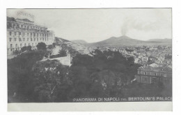 CPA NAPLES, PANORAMA DI NAPOLI DAL BERTOLINI'S PALACE, ITALIE - Napoli