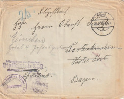 Feldpostbrief - 27. Res.-Korps Staffelstab 332 - 1917 (69399) - Cartas & Documentos