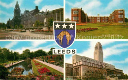 72749656 Leeds West Yorkshire Town Hall Rundhay Park Universitaet Temple Newsam  - Andere & Zonder Classificatie