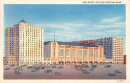 72748896 Boston_Massachusetts New North Station Illustration - Sonstige & Ohne Zuordnung