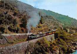 07-TOURNON-CHEMIN DE FER DU VIVARAIS-TRAIN-N°T550-A/0029 - Tournon