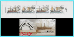 GREECE- GRECE- HELLAS - Europa 08-05-2020   Se Tenant - Horizontally Imperforate Complet  Booklet MNH** - Ongebruikt