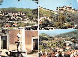 06-CONTES LES PINS-N°T549-C/0373 - Contes