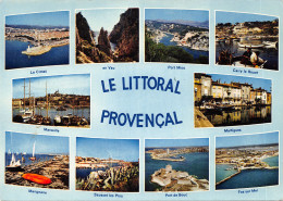 13-PANORAMA DU LITTORAL PROVENCAL-N°T551-B/0037 - Autres & Non Classés