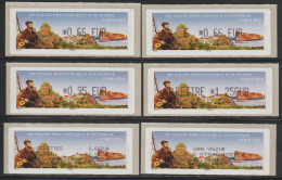 6Atms, Lisa1, 0.66/ E 0.66/ P 0.95/ LETTRE 1.25€ JACQUES CARTIER,5/11/2015. Percé, Québec, CANADA. 69ème Salon D'automne - 2010-... Vignettes Illustrées