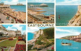 72744082 Eastbourne Sussex Promenade Bandstand Pier Holywell Carpetgardens Eastb - Otros & Sin Clasificación