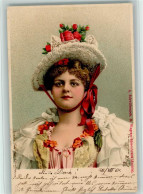 13015108 - Hutmode Schoene Frau , Mode 1901 AK - Fashion